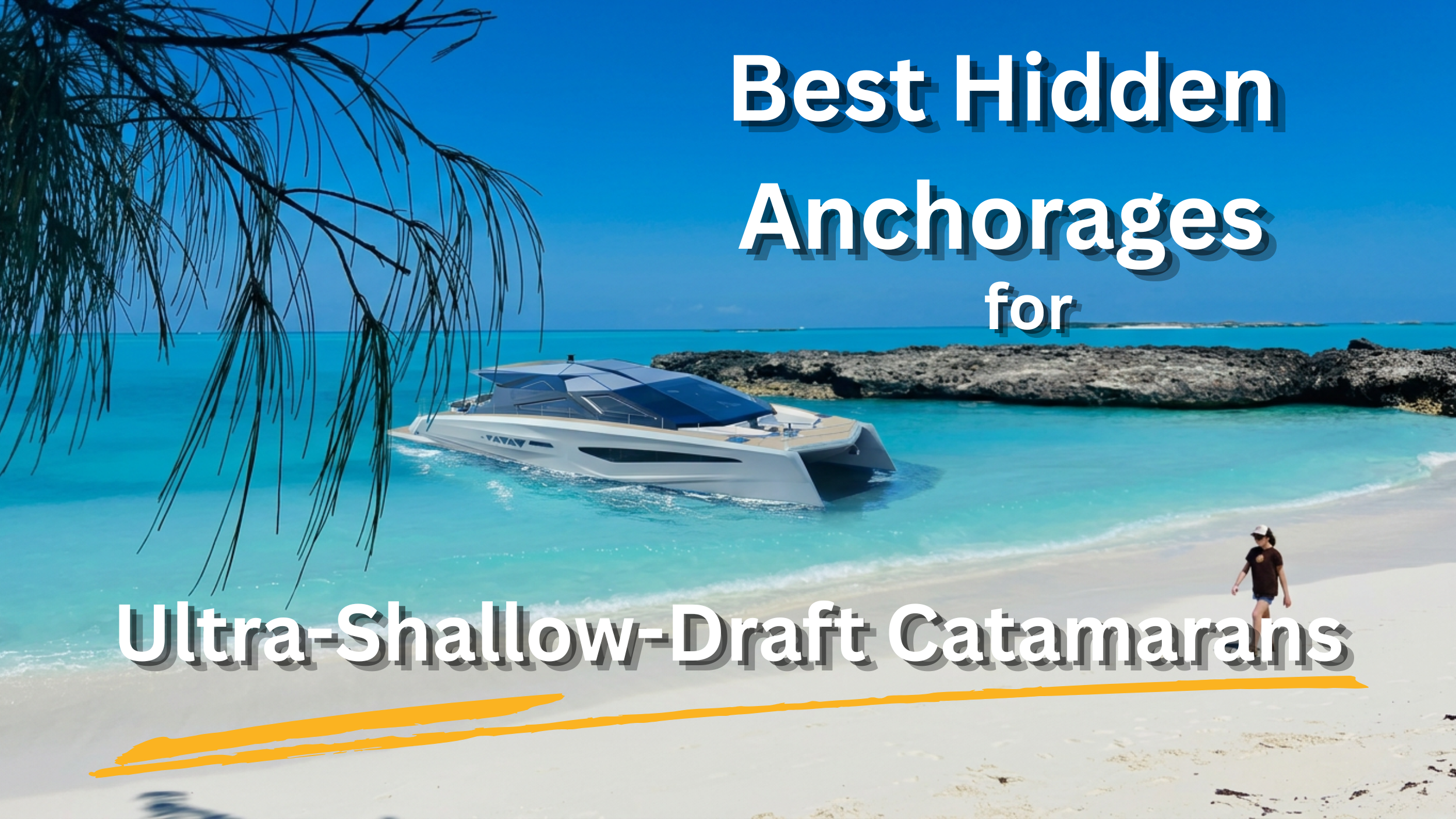 The World’s Best Hidden Anchorages for Ultra-Shallow-Draft Catamarans